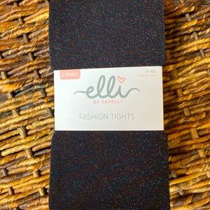 Elli by Capellini 2-pack of Tights